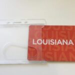 Louisiana medlmeskort i hård kortholder